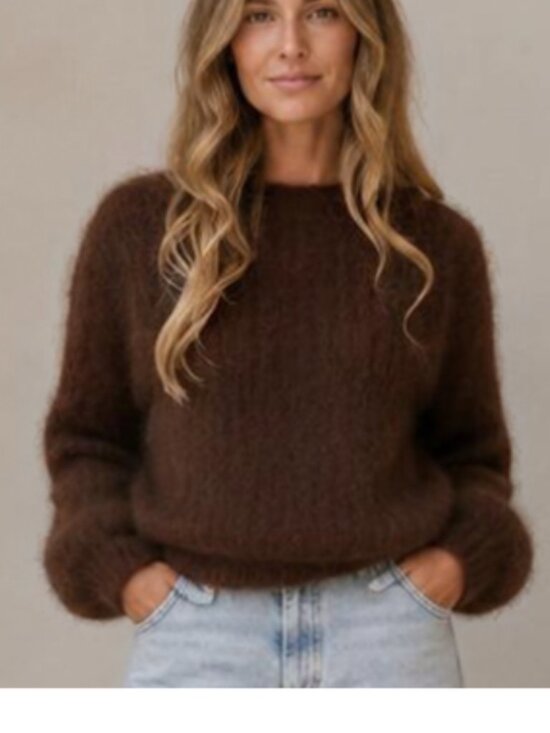 Sweaters - NEW FW2026 Brown wool Mix Sweater XL 14